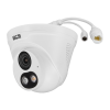 IP камера BCS-P-EIP18FSR3L3-Ai1, 8MP, 2.8mm, IR LED + WhiteLight, SD, Mic, Loudspeaker, PoE